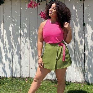 BNWT - Fabletics Jillian wrap skirt size M